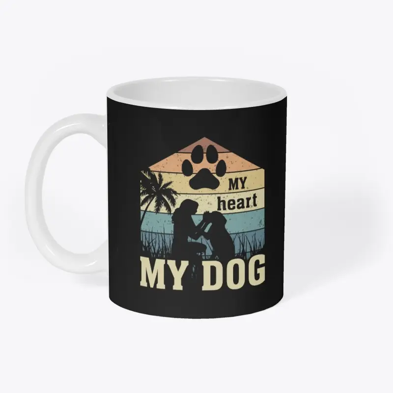 My Heart My Dog design 