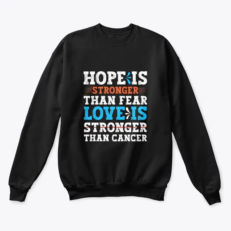 Love Is Stronger Than Cancer design