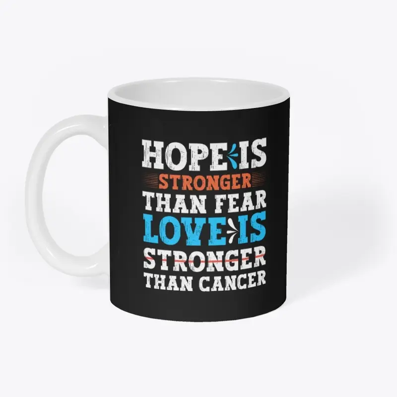 Love Is Stronger Than Cancer design