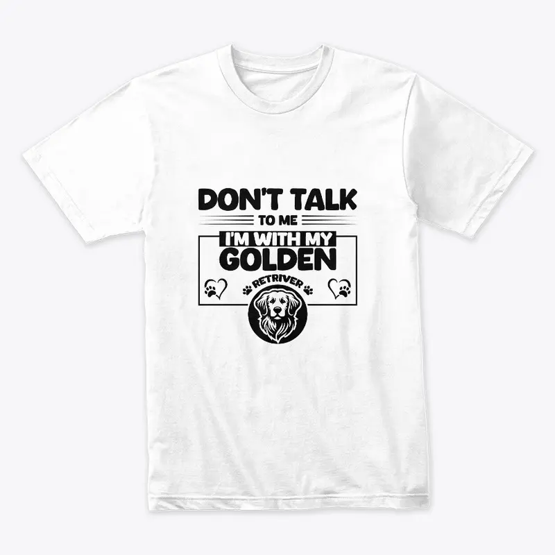 Golden retriver amazing t-shirt design